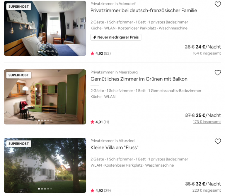 Mit Airbnb 10% Rabatt in Deutschland sichern! • Club Floor