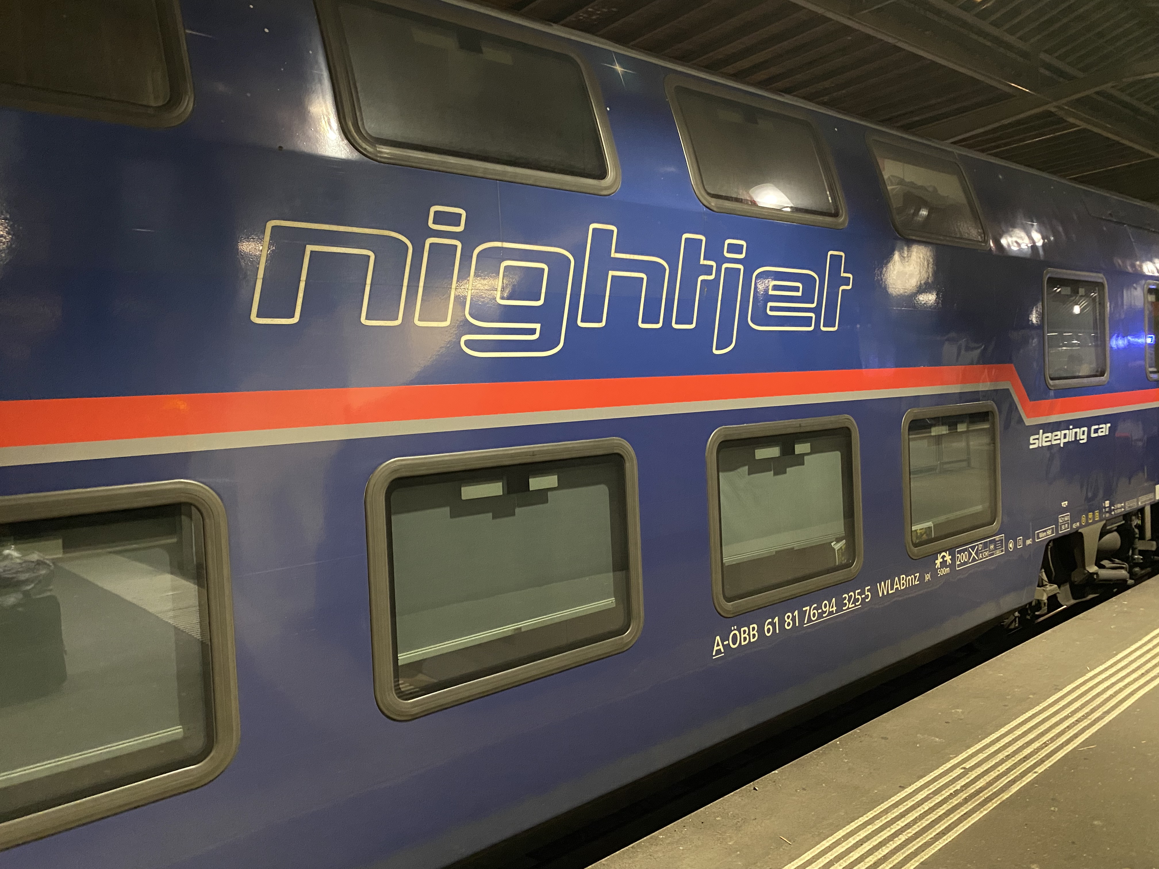 		Mit dem Nachtzug durch Europa – OBB Nightjet
	